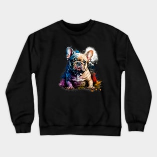 French Bulldog Puppy Frenchy doggy dog Crewneck Sweatshirt